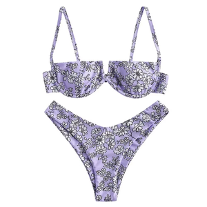 Women <b>Bikini</b> <b>Set</b> 2 Pieces <b>Bikini</b> Swim wear Swimsuit Manufacturers Custom Beach Quick Dry Breathable Customized <b>Bikini</b> <b>Set</b> - Product Image 4