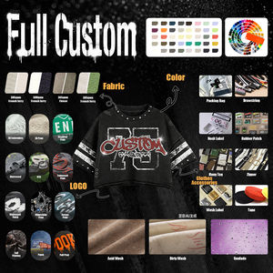 Camiseta Gráfica Personalizada de Hombre, Estilo Vintage, Lavado Ácido, Efecto Desgastado, 280 Gsm, con Pedrería, Corte Boxy y Ajuste Recortado - Product Image 2