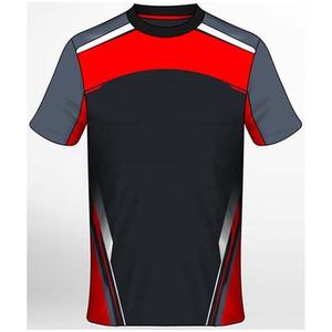 Wholesale Men's V-neck T-Shirt Short Sleeve 100% Cotton Knitted Popular Promotional Te Slim Fit Fitness T-shirt - Product Image 1