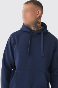 Sweat-shirt court oversize streetwear hip-hop pour homme, coupe ample, en molleton délavé, personnalisable, fabriqué au Pakistan - Product Image 6