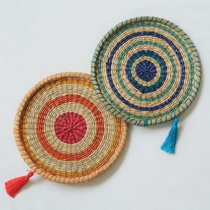 New Natural Seagrass Charger Plates Customize Sizes Variety of Colors Handmade <b>Placemat</b> for Table Decor Made From Vietnam HNH - Product Image 4