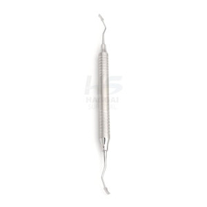 Instrument dentaire manuel en acier inoxydable pour le traitement parodontal, cuillère-réparatrice et excavateur pour l'élimination des débris et des caries - Product Image 1