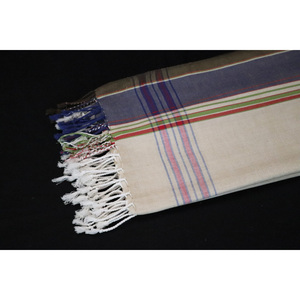 Nueva Toalla Kikoy de Algodón Turco con un Hermoso Diseño de Rayas, de Secado Rápido y Ecológica para Uso en la Playa, Colores y Logotipo Personalizables - Product Image 5