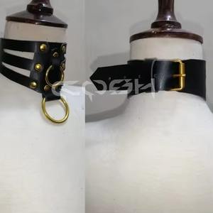 ชุดรัดตัวหนังวีแกนสไตล์โกธิค |   บราทรงกรงสไตล์พังก์ร็อกพร้อมโชคเกอร์ - Product Image 3