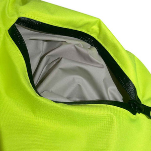 Men's Waterproof Softshell <b>Construction</b> <b>Jacket</b> with Hood Hi Vis Reflective Tape Pattern for Outdoor Safety <b>Work</b> - Product Image 4