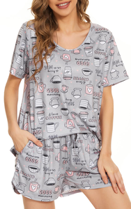 Pijamas de Verano para Mujer, Ropa de Dormir con Estampado Personalizado, Ropa de Casa, Gran Venta - Product Image 2