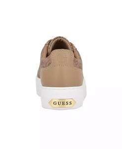 Genza Platform Lace Up Round Toe Sneakers para Mujer | GUESS - Product Image 3