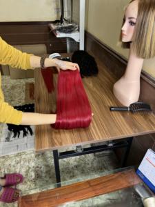 Extensiones de Cabello Humano Vietnamita Virgen Liso Natural en Colores de Moda para Cabezas de Práctica para Mujeres Negras y Modelos Femeninos - Product Image 4