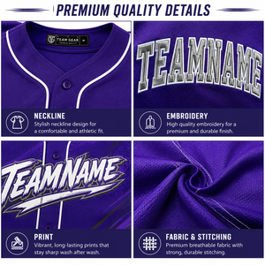 Custom Embroidered <b>Baseball</b> Jersey OEM ODM Lightweight Breathable Team Uniforms Custom Printed Player Name Number Logo - Product Image 4