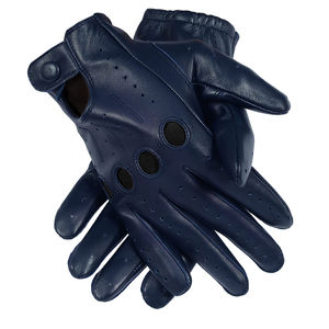 Guantes Deportivos de Piel de Cabra Personalizados, Transpirables, con Cierre de Botones, para Conducir, Carreras, Deportes, de Dedo Completo, para Hombre, Invierno, Moda, Cálidos - Product Image 3