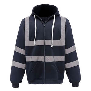 Ropa de Trabajo de Alta Visibilidad, Sudadera con Capucha Reflectante de Seguridad para Hombre, Sudadera con Capucha de Seguridad al por Mayor, Sudadera con Capucha de Tela de Alta Calidad - Product Image 1