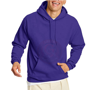 Sweat-shirt à capuche surdimensionné pour homme en molleton de coton premium, coupe décontractée pour un style streetwear décontracté et la mode de tous les jours - Product Image 6