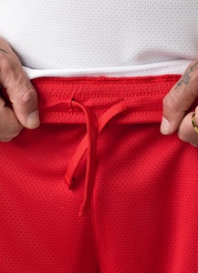 Shorts en polyester tissé respirant et à séchage rapide OEM avec poches, vêtements de sport pour hommes, shorts de fitness pour hommes - Product Image 4