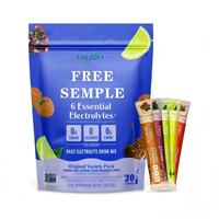 Poudre de nutrition sportive OEM/ODM à faible teneur en sucre, boisson électrolytique, sachets de poudre d'hydratation avec électrolytes et minéraux