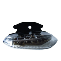 Feu arrière LED intégré avec système d'éclairage de moto à lentille fumée pour Ducati Hypermotard 2007 ~ 2012