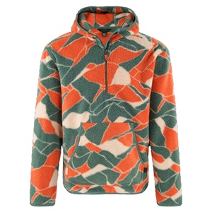 Heavy Sherpa Hoodie Unisex Invierno Poliéster/Algodón Sudadera con capucha cálida a prueba de viento de gran tamaño para comodidad informal - Product Image 4