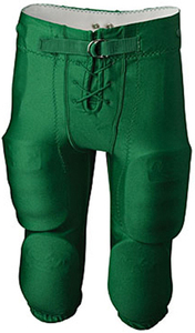 <b>Mens</b> <b>Black</b> Padded American Football Pants <b>Tie</b> Closure Regular Fit Athletic Practice Game Performance Sportswear equipment team - Product Image 4