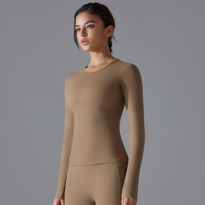 Ladies Gym Wear Short Sleeve T t <b>Shirt</b> Seam Slim Fit Athletic Rash Guard <b>Shirts</b> Women 100% Polyester Quick Dry <b>Compression</b> <b>Shirt</b> - Product Image 2