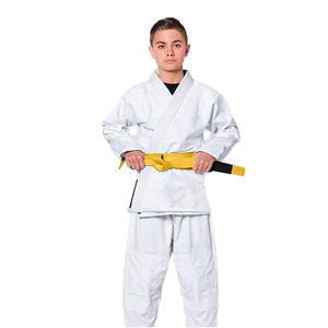 Kimono de Artes Marciales BJJ de Algodón 100% con Logotipo Personalizado al por Mayor, Uniforme Ligero Estampado para Taekwondo, Karate y Judo OEM - Product Image 1
