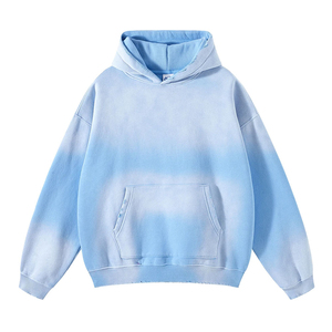 Newest Design Top Trendy Acid Wash Oversized <b>Hoodie</b> Lightweight Pullover With Pocket Manufacturer Cheap Prices Acid Wash <b>Hoodie</b> - Product Image 5