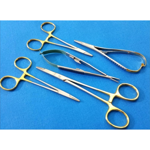 ชุดที่จับเข็มผ่าตัด TC ชุบทอง - Product Image 1