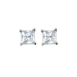 luxury 925 sterling silver high carbon diamond stud <b>earrings</b> women fine jewelry for engagement wedding party anniversary gift - Product Image 1