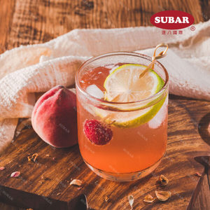 Jarabe con Sabor a Melocotón Blanco y Rosa - Product Image 3