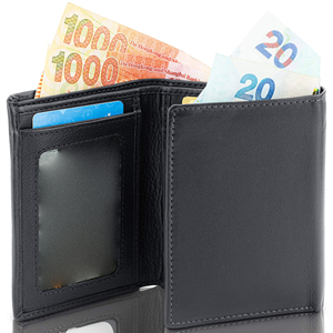 High Quality Short <b>Trifold</b> Customized Microfiber Synthetic Leather Multi-Card Business Design Wholesale Low MOQ Premium Card - Product Image 4