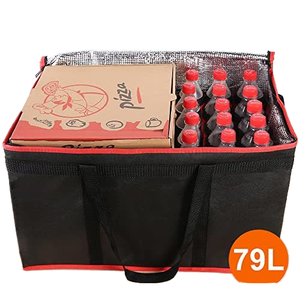 Bolsas Térmicas Aisladas, Duraderas, Ecológicas y de Gran Capacidad para Entrega de Alimentos, en Oferta - Product Image 5
