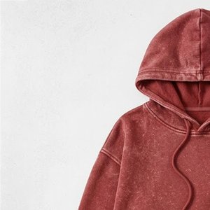 Sudadera con Capucha para Mujer, Personalizable con Logotipo, de Alta Demanda, Color Sólido, Mezcla de Algodón, Tejido de Punto, Informal, Transpirable, con Bolsillos, para Otoño - Product Image 6