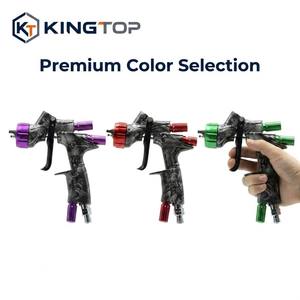 Professional 8900 Pattern Pneumatic <b>Spray</b> Gun <b>1</b>.3mm Nozzle 600ml Gravity Feed Aluminum Alloy Ergonomic Two-Stage Trigger Gun - Product Image 3