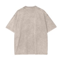 T-shirt en coton surdimensionné imprimé vintage de qualité supérieure pour homme, décontracté, à manches courtes, col rond, avec logo imprimé sur le devant