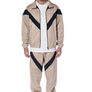 Conjunto Cortavientos OEM 2026, Traje Deportivo Personalizado para Hombre, Chaqueta y Pantalones Cortos de Poliéster, Conjunto de Dos Piezas - Product Image 1