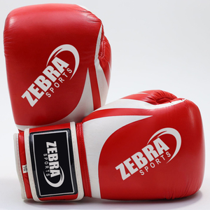 ถุงมือชกมวยหนังแท้ Zebra Sports BG-1055 2026 พิมพ์โลโก้ตามสั่ง สีตามสั่ง กันน้ำ ป้องกันรังสียูวี สำหรับมืออาชีพ - Product Image 3