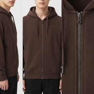Sweat à capuche pour homme en tissu doux au toucher, manches longues, vêtement de mode d'extérieur, coupe athlétique décontractée, prix de gros, service OEM - Product Image 6