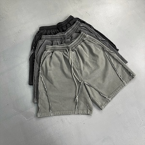 Pantalones Cortos Deportivos de Felpa Francesa 100% Algodón 305 g/m² para Hombre, con Logotipo Personalizado, Pantalones Cortos Deportivos de Verano de Alta Calidad - Product Image 2