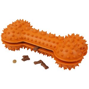 Giocattolo da Masticare Denta Bone in TPR per Cani, Resistente, per Pulizia Dentale e Dispensazione di Snack - Product Image 5