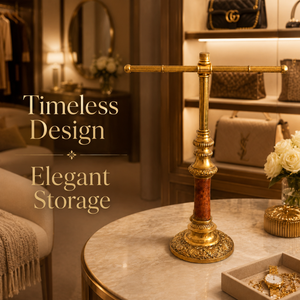 Présentoir de Comptoir Élégant en Laiton Premium pour Bijoux, Bracelets et Montres – Organisateur Idéal pour la Maison, la Coiffeuse et la Vitrine Commerciale - Product Image 4