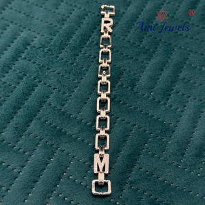 Magnifique bracelet en diamant rond de 0,61 carat cultivé en laboratoire en platine PT950 pour femme - Product Image 1