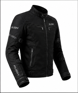 Rush Men's Motorcycle Jacket Full Sleeve Mesh Breathable Waterproof Quick Dry Anti-UV 220g Heat-Transfer Printed Racing Wear - Product Image 6