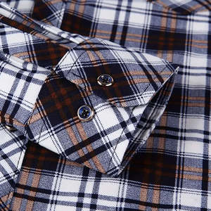 Veste de moto en jersey de course pour homme, chemise en flanelle à carreaux classique, logo personnalisé, tissu respirant et doux, tenue décontractée, vente en gros - Product Image 6