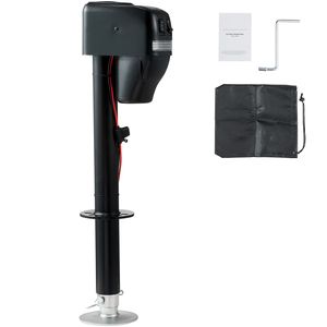 Potente Martinetto Elettrico per Rimorchio RV, Capacità di Carico 4000 Libbre, Martinetto Elettrico da 25 cm a 86 cm con Copertura Impermeabile - Product Image 1