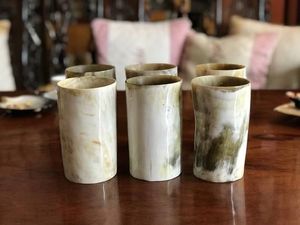 แจกันดอกไม้เขาควายทำด้วยมืองานฝีมือธรรมชาติตกแต่งเรือสำหรับงานแต่งงานของขวัญ - Product Image 6