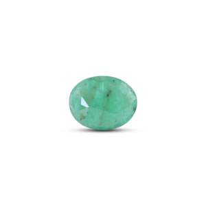 Natural Loose Emerald Gemstone 3 Carat Heart Oval Emerald Cut for Fine Jewelry - Product Image 2