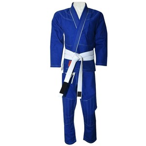 Kimono de BJJ sur mesure en coton perlé 450 GSM avec patchs logo brodés, logo personnalisé, durable et confortable, OEM - Product Image 2
