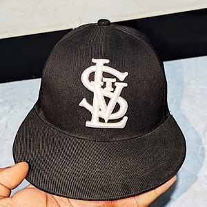Gorra Snapback Negra de Hip Hop Unisex, Visera Plana, 6 Paneles, 100% Algodón, Impermeable, con Bordado 3D, para las Cuatro Estaciones - Product Image 1