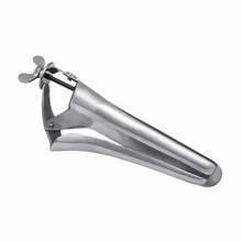 Spéculum vétérinaire réutilisable Mahersi Polanski de qualité supérieure en acier inoxydable allemand 35 CM 2 en 1 lames Haute qualité Hôpital Bétail - Product Image 2