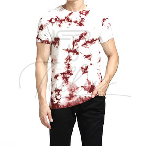 T-shirts pour hommes avec logo personnalisé Tie-Dye, 100% coton, col rond, tee-shirt uni avec design imprimé, t-shirts Tie-Dye de haute qualité - Product Image 2