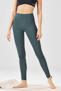 Leggings de Yoga Casuales Delgados para Mujer al por Mayor con Patrón Sólido, Logotipo Personalizado, Sublimación Completa, Precio Económico - Product Image 2