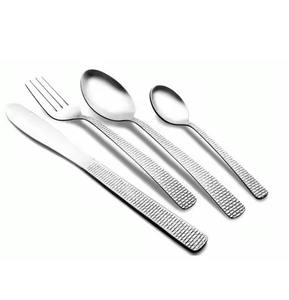 Ensemble de couverts en acier inoxydable au design tendance, couverts modernes pour la cuisine et la restauration - Product Image 3